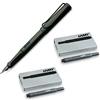 Lamy Penna stilografica Safari Umbra 1203065 plastica Umbra M (+ 10 cartucce nere)