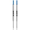 NEO+ Set di 2 ricariche per penna a sfera compatibili con PaperMate (INCHIOSTRO BLU)