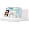 Timeskey NFC 50pcs Carta in PVC Card Bianco PVC Cards Scheda Formato CR80 Stampabili e Impermeabili PVC Plastica Scheda Spessore 760 Micron per Stampanti per Carta d'identità