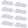 WYAN 48 Pack Schede espositive per negozi,di plastica trasparente dell'etichetta,etichette di prezzo al dettaglio(7 * 4cm)