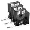 Upwinning 3x Upwinning 45013 Etichette 12mm x 7m Compatibile per Dymo D1 Nastro 12mm x 7m 45013 S0720530 Nero su Bianco, Compatibile per Etichettatrice Dymo LabelManager 160 200 210D 280 360D 420P 500TS PnP
