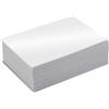 younikat Set 150 Etichette Bianche Lucide Scrivibili 10 x 7 cm - az110 | Carta adesiva premium Crack Back Plus per scrivere