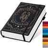 TIEFOSSI Constellations - Quaderno con copertina rigida, formato A5, 100 g/m², 400 pagine, per donne, uomini, adolescenti (Scorpio)