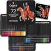 Castle Art Supplies Set di 72 Matite Acquerellabili per Adulti