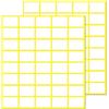TownStix 1000 Pezzi, 20 x 13 mm, Etichette Adesive Bianche