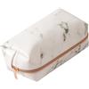 Ashuxxn Sacchetto Cosmetico in Marmo Astuccio Penna in Marmo con Cerniera Borsa per Cosmetici Serie Impermeabile Marmo Astuccio Portapenne in Pelle Borsa da Viaggio per Ufficio Scuola Cancelleria (Bianca)