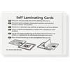 Modulor Sacchetti di laminazione a freddo autoadesivi, pellicole di laminazione in PET per sigillare e proteggere foto, menu ecc. senza laminatrice, set di 50, ciascuno 66 mm x 100 mm, trasparente