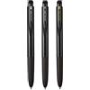 Signo - Penna a sfera uni Knock UMN-155 RT1 nero - 0,28 mm, 0,38 mm e 0,5 mm