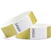 linie zwo ®, Confezione da 100 Braccialetti di identificazione 19 x 254 mm, Oro