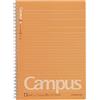 KOKUYO Campus T115ATN - Taccuino a doppio anello, a righe, 40 fogli, formato B5 A