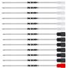 NEO+ Ricariche D1 per penna a sfera, compatibili con penne Swarovski Elements Crystalline (5 x inchiostro nero + 5 x blu + 1 x rosso)