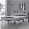 Letto Giapponese futon in legno +TESTIERA 140x200 matrimoniale francese