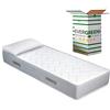 EVERGREENWEB MATERASSI & BEDS EVERGREENWEB Materasso Singolo 85x190 in Waterfoam Alto 25 cm con CUSCINO Memory Foam GRATIS, Ortopedico con DISPOSITIVO MEDICO, Rivestimento Effetto MASSAGIANTE tessuto Antiacaro, per Reti e Letti