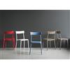 Connubia by Calligaris Set 4 Sedie Argo Bianche