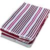 LARA MORADA - Strofinacci Cucina, Spugna in 100% Cotone, Set Strofinacci Cucina da 6 Pezzi, Misura 50x70 cm, 3 Star Fuxia