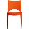 GRANDSOLEIL Sedia Paris arancio S6314A