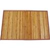 Tappeto Arredo In Vero Bamboo Naturale Grande a Listelli Bordato