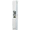 AVANTI TRENDSTORE - Blanco - Arredamento da Bagno Moderno, in Laminato di Colore Bianco (Armadio)