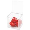VIRSUS 100pz Scatole Portaconfetti Cubo Plexiglass 5x5x5cm Trasparente per Confetti, per Matrimoni, Battesimi, Comunioni, Feste, Bomboniere, Nascita, Laurea