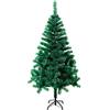 UISEBRT Albero di Natale Artificiale 180cm - Albero di Decorazione con Supporto in Metallo, Verde (PVC Verde, 180cm)