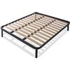 Dormiland®, Rete Letto Ortopedica Matrimoniale mis.160x190cm, Doghe in Legno e Struttura in Acciaio, 100% Made in Italy