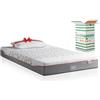 EVERGREENWEB MATERASSI & BEDS EVERGREENWEB Miglior Materasso una Piazza e Mezza 120x190 Alto 20 cm Memory Foam DISPOSITIVO MEDICO Ortopedico MASSAGGIANTE + Cuscino Letto GRATIS Rivestimento SFODERABILE Lavabile Tessuto ANALLERGICO