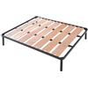 EVERGREENWEB MATERASSI & BEDS EVERGREENWEB Rete Letto Doghe Larghe in Legno Ortopedica con 4 Piedi Smontabili, Struttura portante in Ferro Rinforzata, Base da Incasso per Tutti Tipi di Letti e Materassi |Lime (Lime, 160 x 200)
