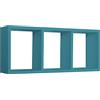 MODULARREDO | TRISTANO Mensola da Muro, Libreria Sospesa, Libreria da Parete, Scaffale da Parete, Blu Laguna, 70x30 p15.5 cm - Made in Italy
