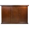 Mar.c.a. Design - Credenza Soggiorno in Legno di Pioppo, Stile Classico Arte Povera Elegante e Funzionale, Mobile Made in Italy