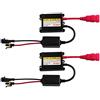 NHHEO DC12V 35W Lampada allo Xeno per Auto HID Ballast Ultra-Sottile Quick Start per H1 H3 9005 9006 D1R D2R (2 Pezzi)