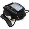 Dracarys Nero Motociclo Borse Serbatoio - Oxford Borsa con Sacco Nero per Motocicletta - Borsa Magnetica Forte per Honda Yamaha Suzuki Kawasaki Harley