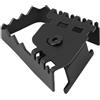 KSTE Posteriore a Pedale del Freno Leva Pedale Zoom Estensione Pad Extender Compatible with F800GS F700GS Nero