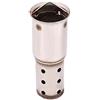 Jadeshay Silenziatore Auto,51mm DB Killer Punte di Scarico Moto Silenziatore Tubo di Scarico in Acciaio Inox Silenziatore Acustico Rumore Marmitta Moto Silenziatore