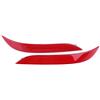 Fictory Riflettore paraurti posteriore, 1 Paia Sinistra e Destra Paraurti Posteriore Riflettore Adesivo Copertura per BMW Serie 5 E60 2003-2007 63146915039 63146915040, riflettore posteriore anteriore