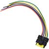 OTOTEC 28 cm Fanale posteriore Circuito Cablaggio Plug Cablaggio Cavo Connettore Connettore Spina Ricambio Durevole Usando con Prestazioni Efficaci per Clio MK3