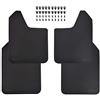 XUKEY 4 parafanghi universali larghi per auto, pickup, SUV, furgoni, camion, paraspruzzi paraspruzzi e trappole sporche, parafanghi con clip
