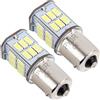 PYRJIN 1156 P21W Ba15S Lampadina Led 12-24V 5Watt, 50W Equivalente, Luce Bianca Per Luce Di Retromarcia, Luci Posteriori, Luci Diurne, Etc. 2Pz
