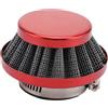 WOOSTAR Filtro Aria Alluminio Moto 35mm Sostituzione per 50cc 70cc 90cc 110cc 125cc ATV 4 Route Dirt Pit Bike Go Kart Scooter Rosso