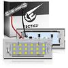 TECTICO LED Luci targa auto Lampada targa 3582 SMD nessun errore E-Mark ECE 6000K Xeno Bianco CANBUS Luci posteriori per E53 X5 E83 X3, 2 Pezzi