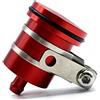 MZ-STORE Universale Serbatoio del Liquido del Freno per MT-01 MT-03 MT-07 MT07 MT-09 MT 09 MT-10 MT-125/ YZF R1 R3 R6 R25 R125 FZ1 FZ6 FZ8/ TMAX 500 TMAX 530 XP 530 XP 500(Rosso)