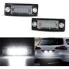 OZ-LAMPE Luci Targa a LED per V-W Caddy 2K Golf Plus 5M1 Jetta 1K2 Passat Limousine 3bg Passat Variant 3C B6 T5 7H 7J Touran 1T1 1T2 1T3, Lampada Targa a LED 2 Pezzi 18 * 2835 SMD Canbus