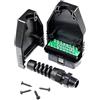 Paradisetronic.com Alloggiamento connettore OBD2 con PCB/PCB OBD II