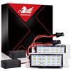 WinPower LED Luci targa 6000K bianche senza errori Compatibile con Mokka Insignia ATS CTS SRX Corvette Camaro Equinox Impala Sonic Trax Cruze Encore Enclave Verano Allure Acadia Terrain etc., 2 pezzi