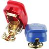 GTIWUNG Set di Morsetti per Batterie, Connettore a Sgancio Rapido, Batteria Terminali, Attacco Rapido, Connettore a Scollegamento Rapido Batteria,1 Coppia