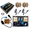Vega - Kit HID Xenon marchio francese, H1 5000K, 55W, slim DSP AC, lampadine a base metallica