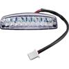 WOOSTAR 12V 3 Fili Freno Posteriore Fanale LED Sostituzione per 50cc 70cc 90cc 110cc 125cc 150cc Taotao Roketa Baja Dune Buggy Sunl Jonway JCL Coolster Kazuma Cinese 4 Ruote ATV Quad