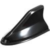 Viviance Universale Auto Auto Squalo Pinna Tetto Antenna Antenne Am FM Radio Decorare (Nero)