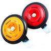 YIYIDA Car Horn Clacson 118DB 12V Tromba d'aria Super forte tono alto e basso tono doppio corno in metallo con impermeabile universale auto corno per auto elettrica per moto camion camion barca ecc