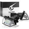 TECTICO LED Luci targa auto Lampada targa E-Mark ECE Bianco puro 6000K Canbus Nessun errore per 206 207 306 307 308 406 407 5008 C3 C4 C5, 2 Pezzi
