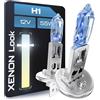 Gread - 2x lampadine alogene H1 - super-bianco - 8500k 55W Certificazione ECE - Effetto ottico allo xeno